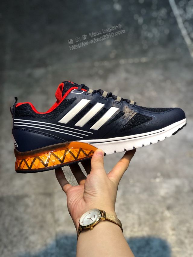 Adidas男鞋 阿迪達斯2019秋季新款 網面輕便運動休閒男跑步鞋  hdx13257